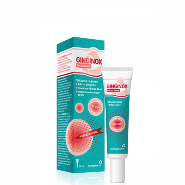 HAMAPHARM GINGINOX  GEL ZA DESNI 20ml